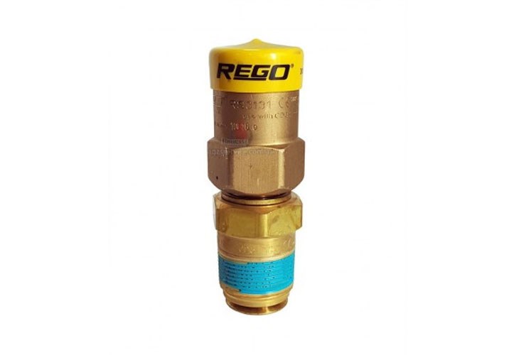 Клапан предохранительный Rego 3145 в комплекте с отсечным устройством CD-45 и кольцом CD45-8 (ДУ50) - фото 14384