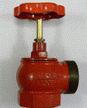 Вентиль пожарный КПЧМ (15кч11р) 50-1 Ру16 муфта/цапка 90грд. - фото 6752