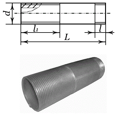 Чертеж сгона 1 2